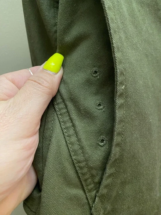 Anthropologie Pilcro cotton Utility Jacket size XL - Picture 11 of 16